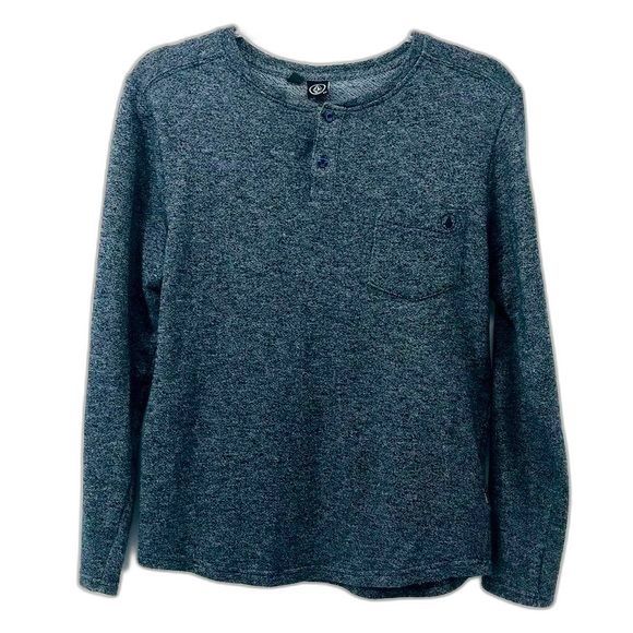 Volcom Other - Volcom Sweatshirt Mens Small Gray Light Weight Pull Over Crew Neck Basic Cozy